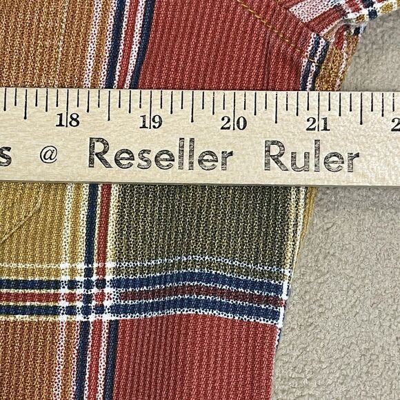 The Territory Ahead Shirt Mens Small Multicolor Plaid Long Sleeve Pockets - Picture 4 of 12